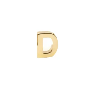 پلاک طلا حرف سه بعدی D L12
