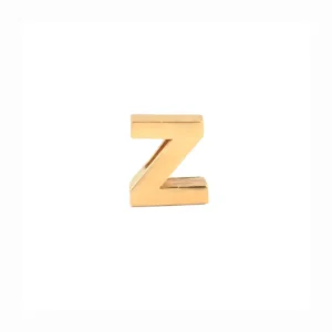پلاک طلا حرف سه بعدی Z L13