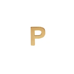 پلاک طلا حرف سه بعدی P L18