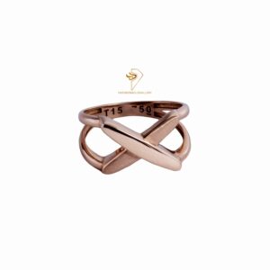 انگشتر طلا ضربدر R234