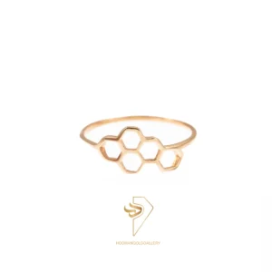 انگشتر طلا مینیمال سلول R350