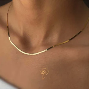 گردنبند طلا هرینگبون N299