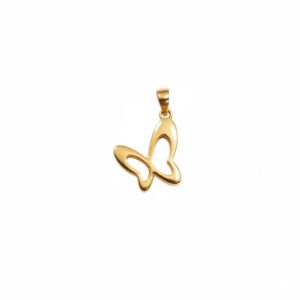 پلاک طلا پروانه M659