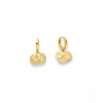 گوشواره طلا حلقه ای E623