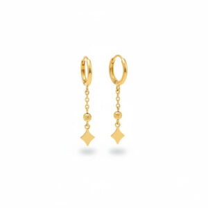 گوشواره طلا آویز E632