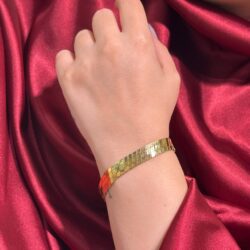 دستبند طلا زنجیری زنانه B551