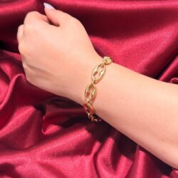 دستبند طلا زنانه زنجیری B553