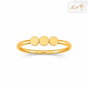 انگشتر طلا مینیمال زنانه R618