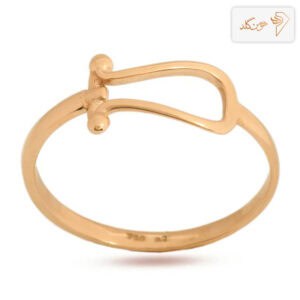 انگشتر طلا مینیمال امگا R803