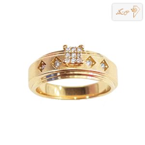 انگشتر طلا نگین دار رزا RN366