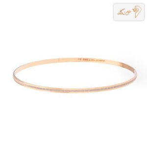 النگو طلا سایز1 ژینوس سفید BA125