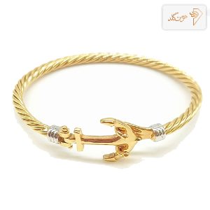 بنگل طلا زنانه لنگر BA331