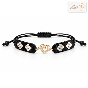 دستبند طلا میوکی قلب تلاطم BMIU1