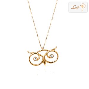 گردنبند طلا آویز چشم جغد CH454