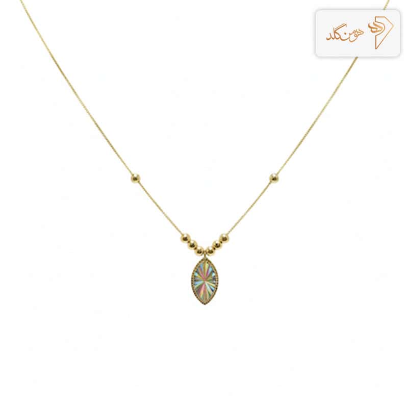 گردنبند طلا آویزدار نورینه CH639