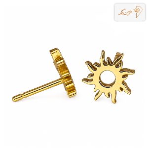 گوشواره طلا میخی آفتاب E499