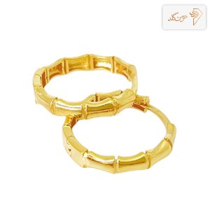 گوشواره طلا حلقه ای کنزو E570
