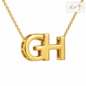 پلاک طلا سه بعدی GH GH001