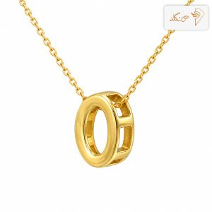 پلاک طلا سه بعدی O O001