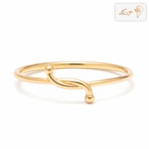 انگشتر طلا مینیمال زنانه R888
