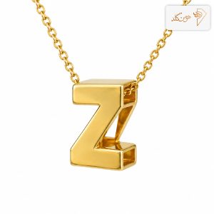 پلاک طلا حرف سه بعدی Z Z001