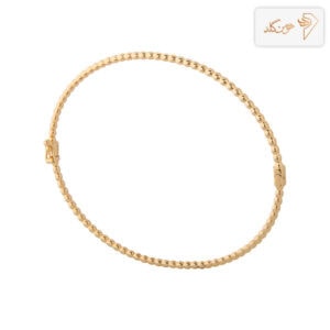بنگل طلا رنانه توپی BA340