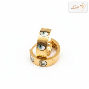 گوشواره طلا حلقه ای کیارا فرانی E146
