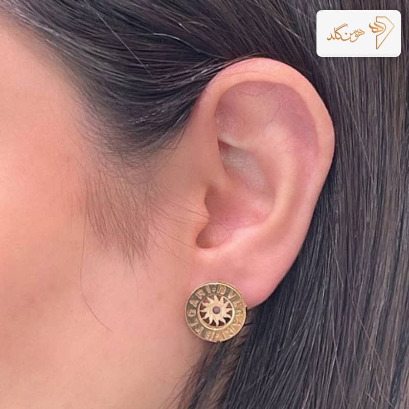 گوشواره طلا میخی بولگاری E547