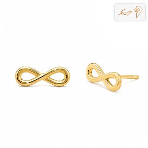 گوشواره طلا میخی اینفینیتی E554