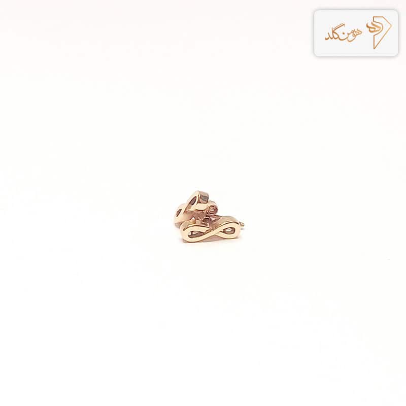 گوشواره طلا میخی اینفینیتی E554