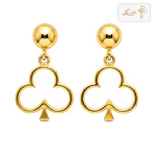 گوشواره طلا میخی خشت E556
