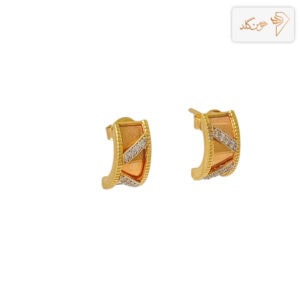 گوشواره طلا میخی زنانه E599