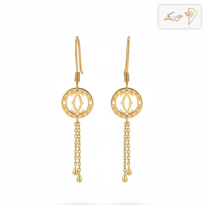 گوشواره طلا زنانه E655