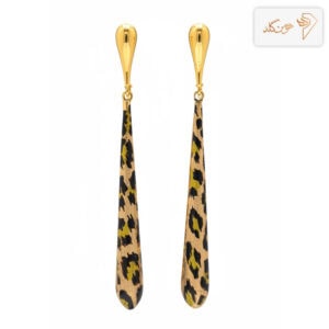 گوشواره طلا آویز پلنگی E727
