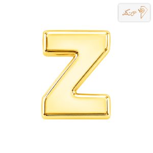 پلاک طلا حرف سه بعدی Z Z001