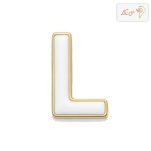 پلاک طلا حرف سه بعدی L L002