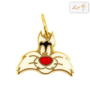 پلاک طلا گربه M489