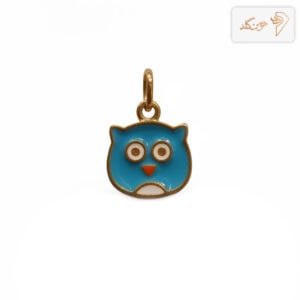 پلاک طلا جغد M712