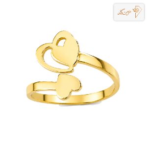 انگشتر طلا مینیمال قلب R903