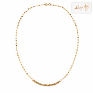 گردنبند طلا شرابه ای هلن CH659