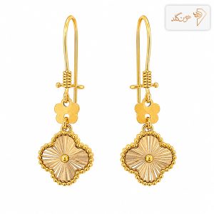 گوشواره طلا آویز ونکلیف E799