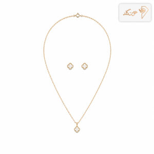 نیمست طلا ونکلیف سفید HS461