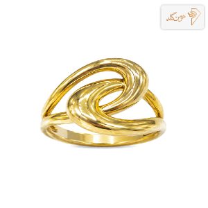 انگشتر طلا آس پیچش R974