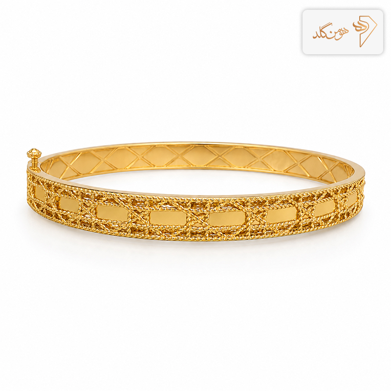 بنگل ba385 بنگل طلا دیور BA385