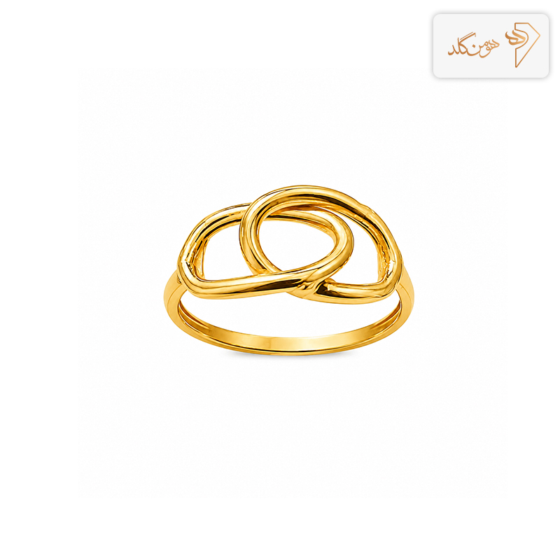 انگشتر طلا اوال پیچ R1023