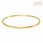 النگو طلا آینه ای 2 میل سایز2 BA542