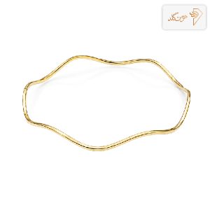 النگو طلا سایز3 آیینه ای پیچ BA55