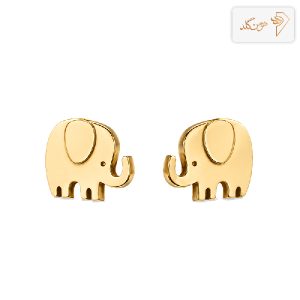 گوشواره طلا میخی فیل E490