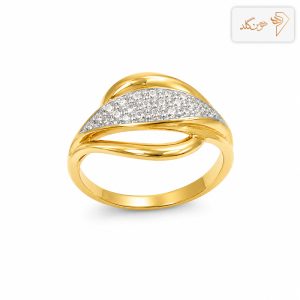 انگشتر طلا تک گلد R992