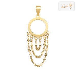 پلاک طلا دایره M856